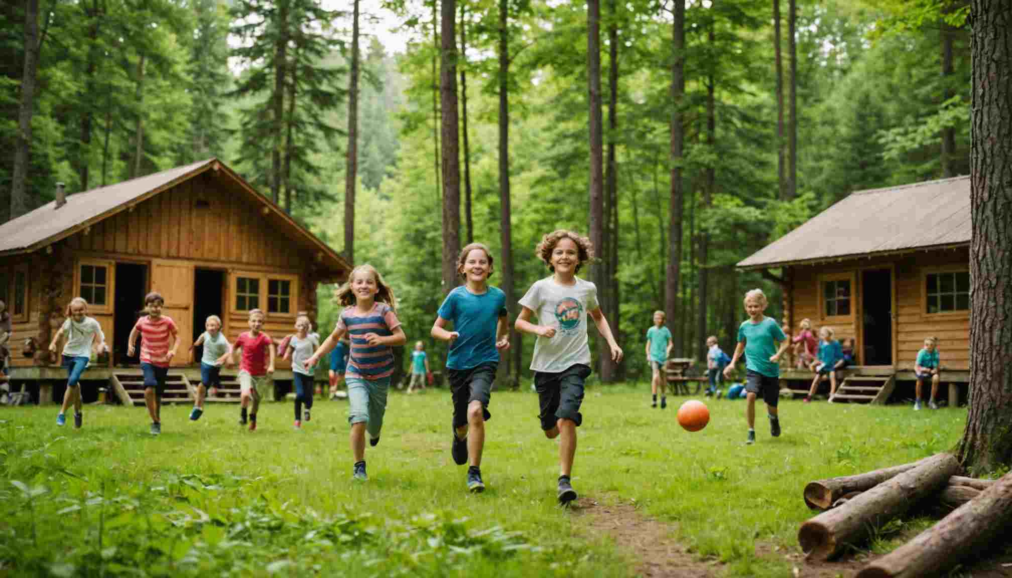 Moments inoubliables : l'univers des colonies de vacances pour enfants
